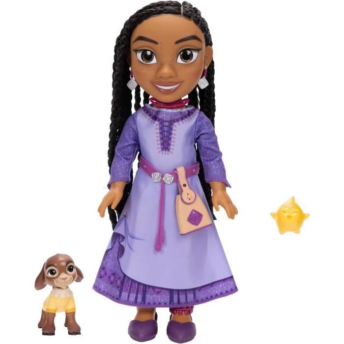 wish - poupée asha électronique - 38 cm - jakks - 480440