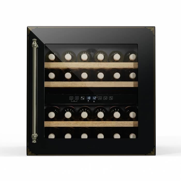 Cave à vin - KLARSTEIN - Vinsider Victoria 36 - 36 bouteilles - Commande tactile - Éclairage LED silencieux - Klarstein