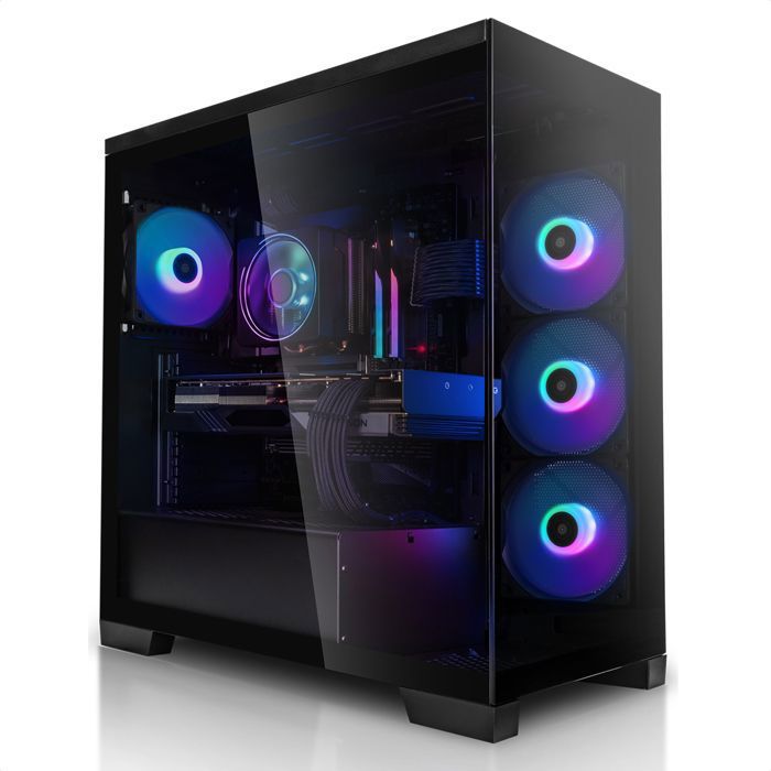 PC Gamer Megaport AMD Ryzen 7 7800X3D + RTX 5070 12Go + 32Go DDR5 + 1To SSD - Sans OS