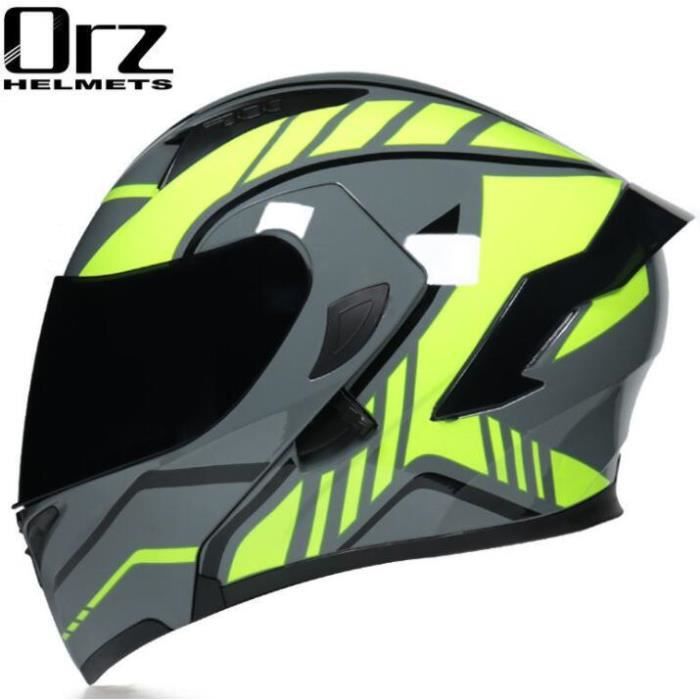 BLD – casque de Moto modulaire à double objectif, sécurité, descente
