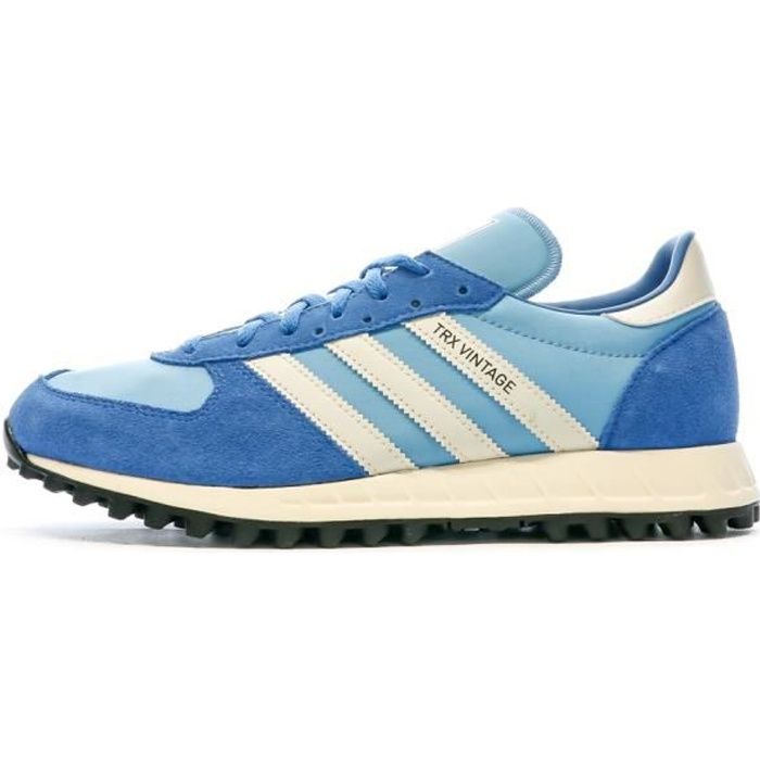 Baskets ADIDAS Vintage GW0514 Homme Fermeture a lacets Tige synthetique Bleu Cdiscount Chaussures