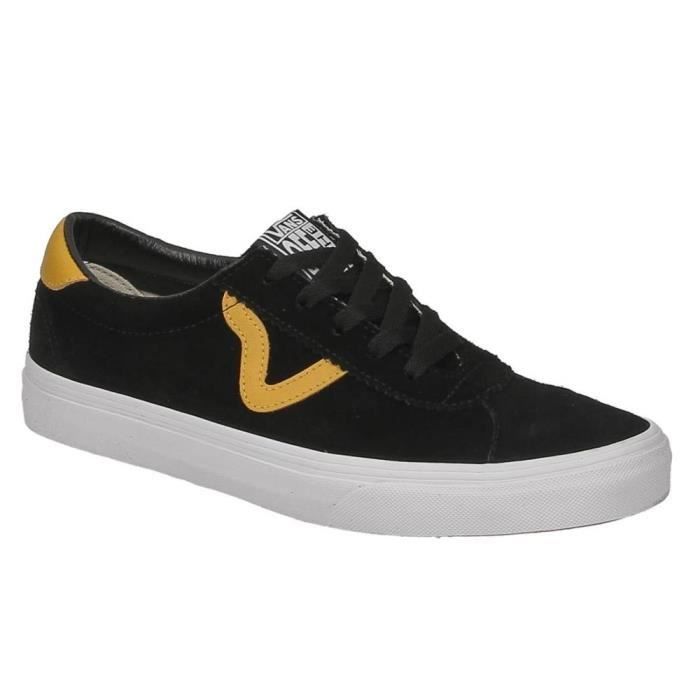 Basket VANS noire bi matière - Chaussures de sport Sport