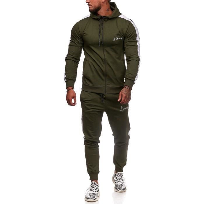 Ensemble jogging homme - Koburas - Survêtement 3392 - Vert