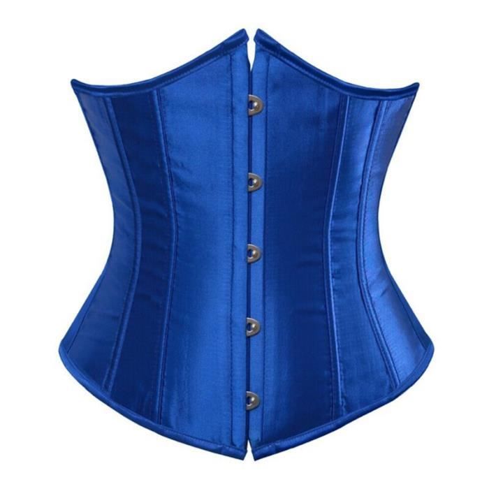 Bustier femme,Corset à lacets pour femmes,sous le buste,cintré à la