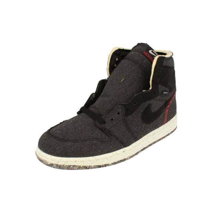 Basket-ball - Nike - Air Jordan 1 High Zoom Air Hommes - Noir - Respirant - Indoor Basket-ball - Nike - Air Jordan 1 High Zoom Air Hommes - Noir - Respirant - Indoor