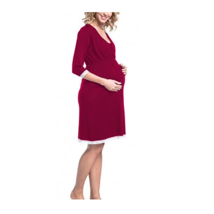 chemise de nuit maternité