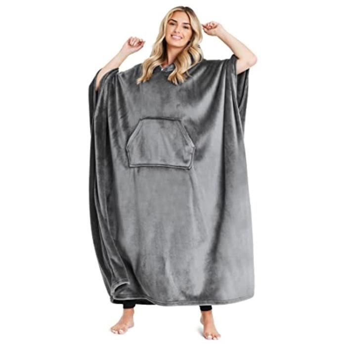 Throf Pyjama RDPJV Sweat à capuche couverture surdimensionné polaire géant ...