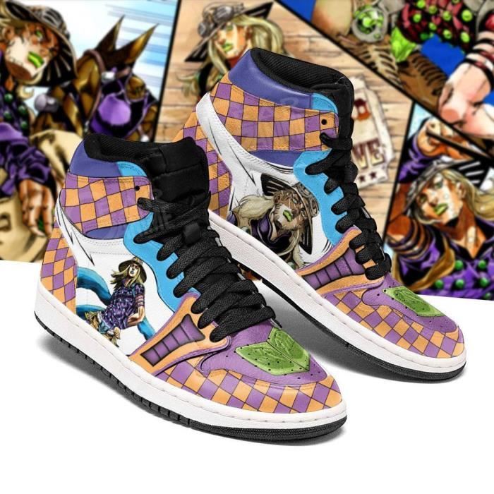 Baskets JoJo's Bizarre Adventure Gyro Zeppeli Chaussures de course pour