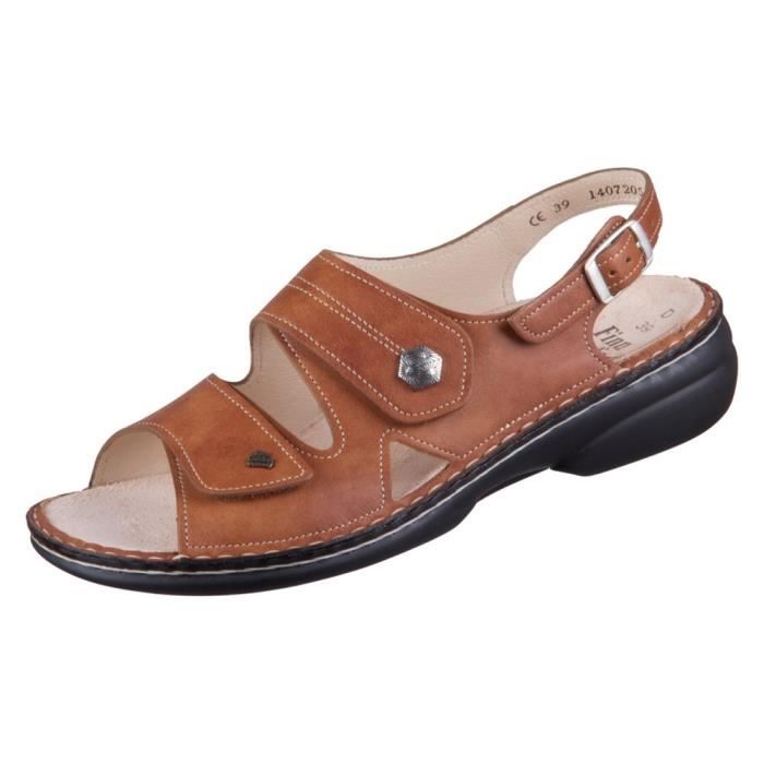 Chaussures FINN COMFORT Milos Marron Femme Adulte Marron Cdiscount Chaussures