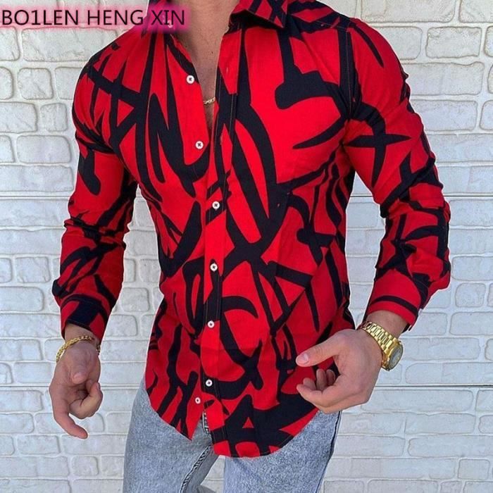 Chemise Camouflage Habit Homme - Taille 2XL - Polyester - Occasion Bon état - Extérieur