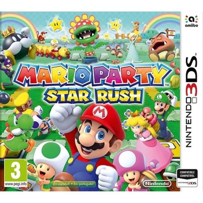 Jeu vidéo - NINTENDO - Mario Party: Star Rush - 3DS - Edition Standard - Casual