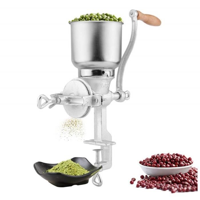 Moulin /à Grains graines Moulin /à Main /écrou /épices ma/ïs caf/é Moulin /à Farine Outil de Cuisine /équipement Alimentaire sp/écial Victool Moulin /à Grains Manuel