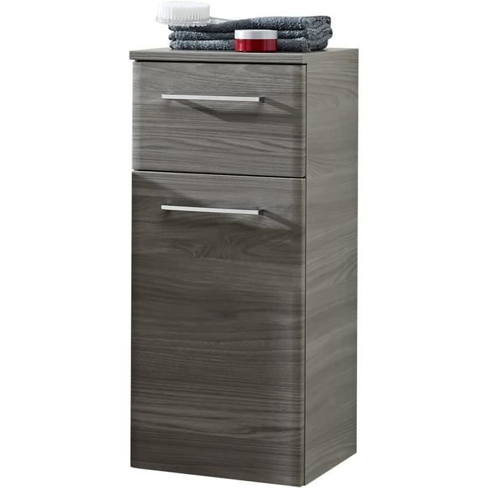 Armoire de Salle de Bain Quickset 916 en Gris Sangallo Transversal 30 cm de Large Armoire de Salle de Bain Quickset 916 en Gris Sangallo Transversal 30 cm de Large
