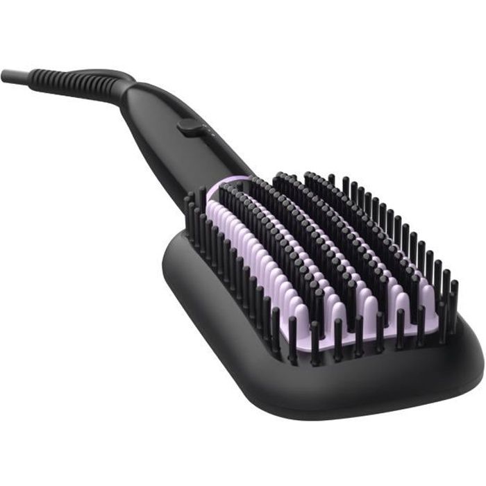 Brosse lissante chauffante PHILIPS BHH880/00 - Technologie ThermoProtect - 2 réglages de température