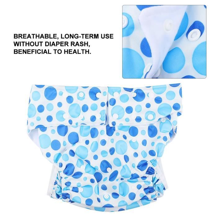 Culotte D'incontinence Lavable Adulte – TPU Anti-fuite – Réutilisable