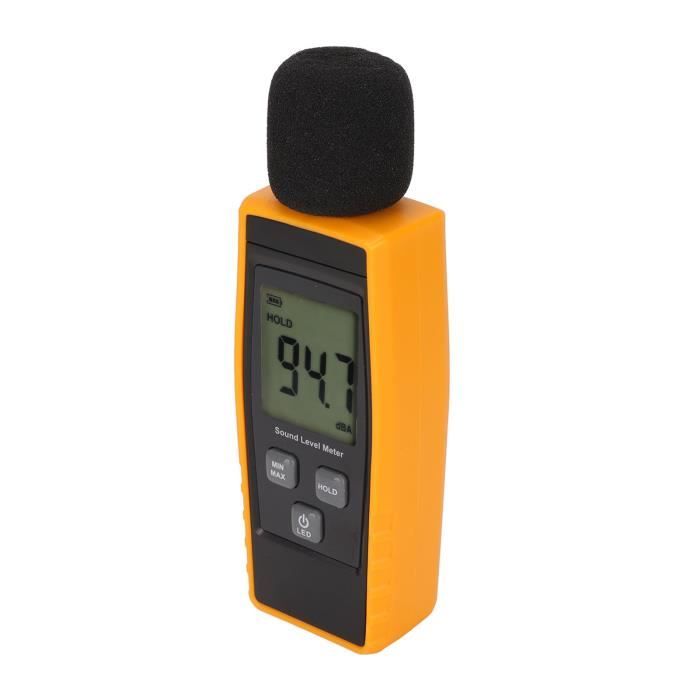 Décibelmètre Numérique Compact - Mesure Précise Du Bruit, Pratique Et Portable