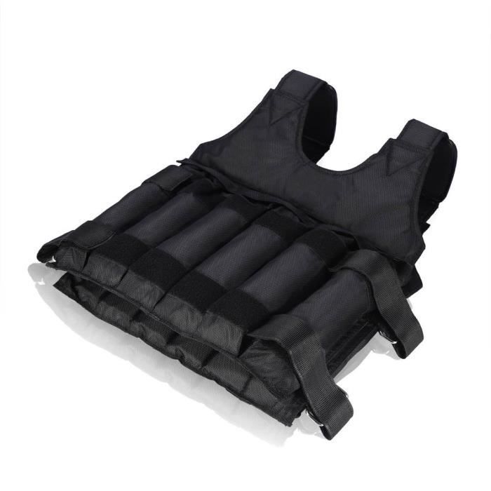 Gilet De Musculation Réglable 20kg – Idéal Pour Course, Marche Et Entraînement Force