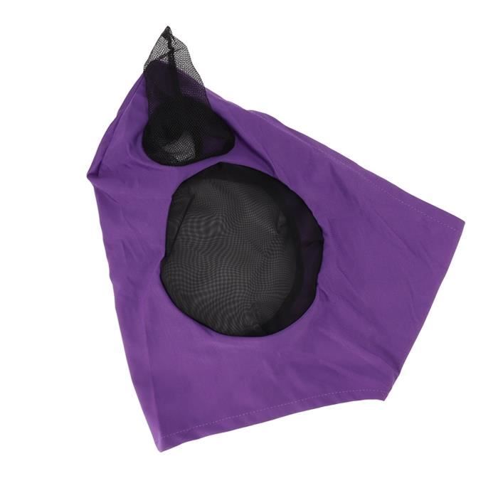 Shires Masque anti-mouches pour chevaux avec oreilles et nez Filet fin