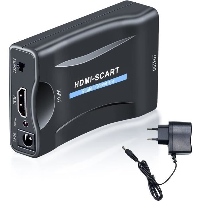 Convertisseur Vidéo CGV DHD-P Péritel Vers HDMI Noir