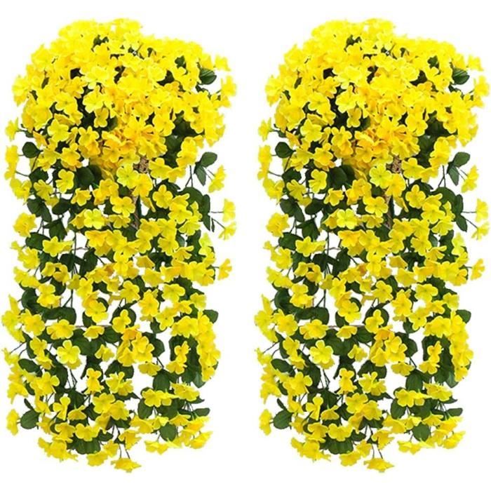 Guirlande Lierre Artificiel 190 Cm – Faux Lierre Vert UV Résistant, Idéal Pour Chambre, Cuisine, Mariage, Patio Ou Noël !