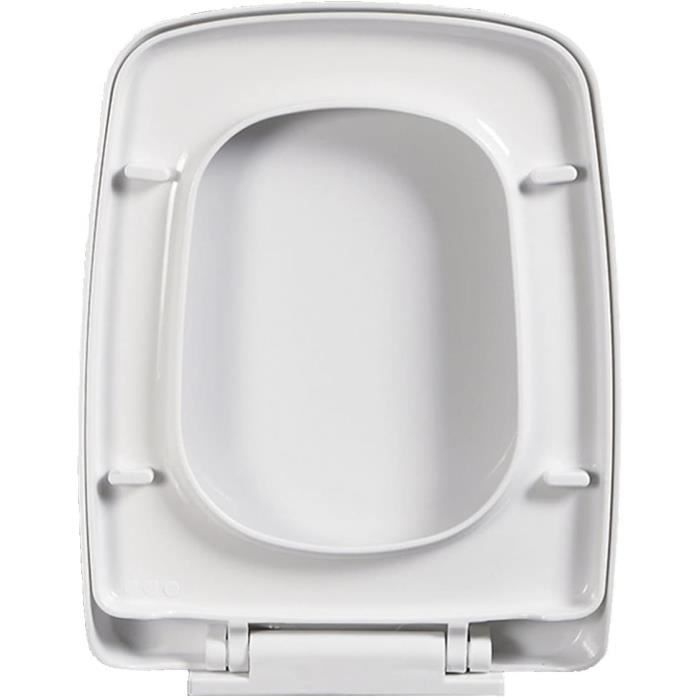 Abattant Wc Avec Frein De Chute Abattant Wc Rectangulaire Soft