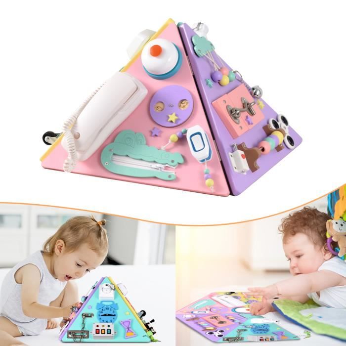 Busy Board d'activités Montessori - KAKOO - Tableau montessori - LED  lumineux - Enfants 1-3 ans - Cdiscount Jeux - Jouets