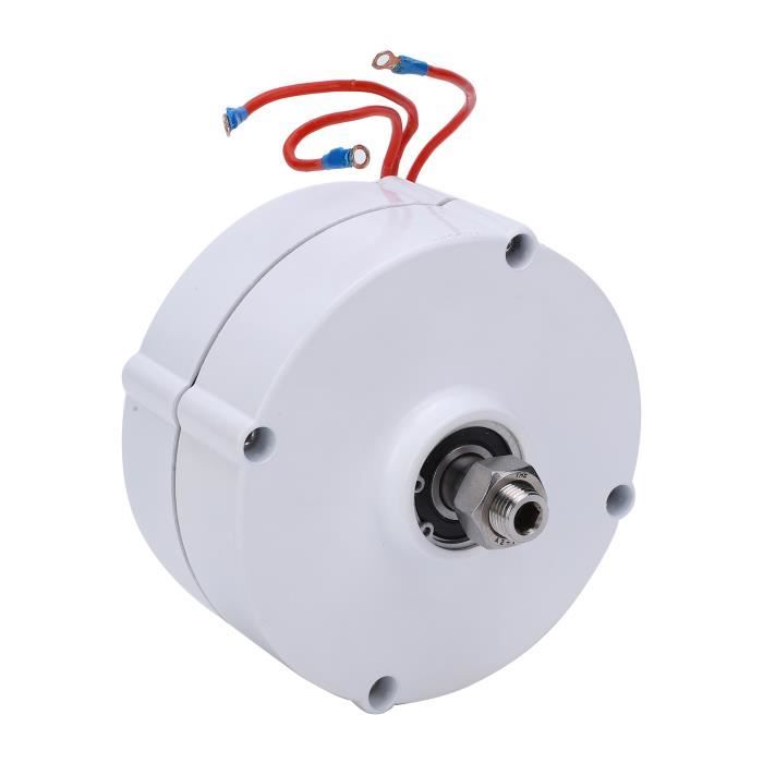 Aimant permanent 3000 W 5000 W 6000 W 8000 W 1000 W 12 V 24 V 48 V 3 phases sans engrenage avec base alternateurs AC pour éolienne et éolienne, 3000 W-24 V