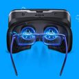 Yuxahiuguj Lunettes 3D Casque de R&eacute;alit&eacute; Virtuelle for VR Jeux et Films 3D, 3D VR Lunettes for Les Jeux Mobiles et330-1