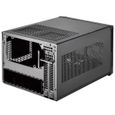 SilverStone SST-SG13B - Sugo Boîtier PC cube compact Mini-ITX, Panneau frontal Mesh, noir-1