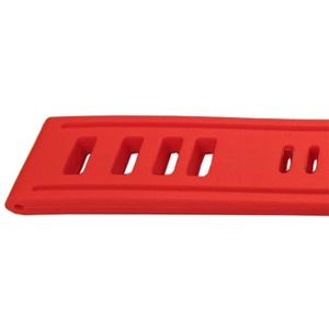 Bracelet Montre Cuir Crocodile 24mm Rouge - Pour Breitling Super Avenger ? - Neuf Sans étiquette