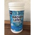 Pastilles de Brome pour Piscine et Spa - EDG - Désinfection Lente et Permanente sans Chlore - Boite 1kg-2