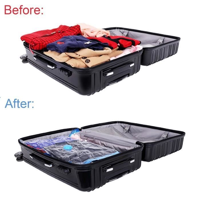 Housse Rangement Sous Vide Aspirateur Sac Compression Etanche