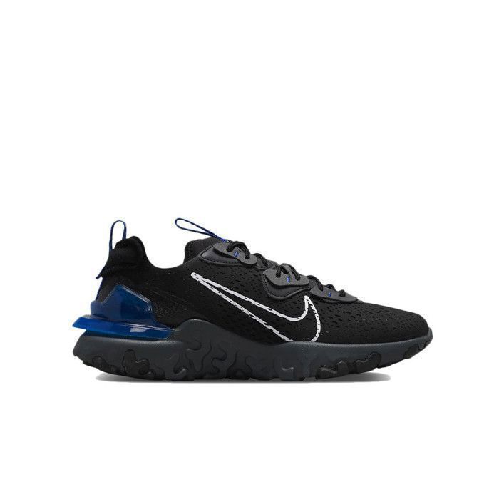 Chaussures Nike React Vision Noir Homme Lacets Confort surrealiste NOIR Cdiscount Chaussures