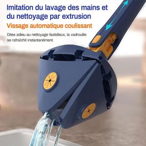 Vadrouille Avec Essoreuse Rotative NIBHZ Ensemble De Vadrouille Et De Seau, Vadrouille Rotative Vileda Turbo 2 En 1
