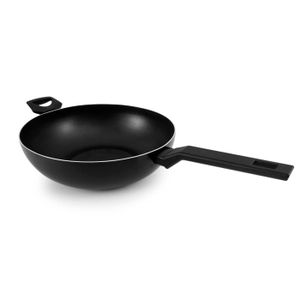 Tefal Wok Jumbo 36 Cm 115144788 - Aluminium Antiadhésif Avec Poignée