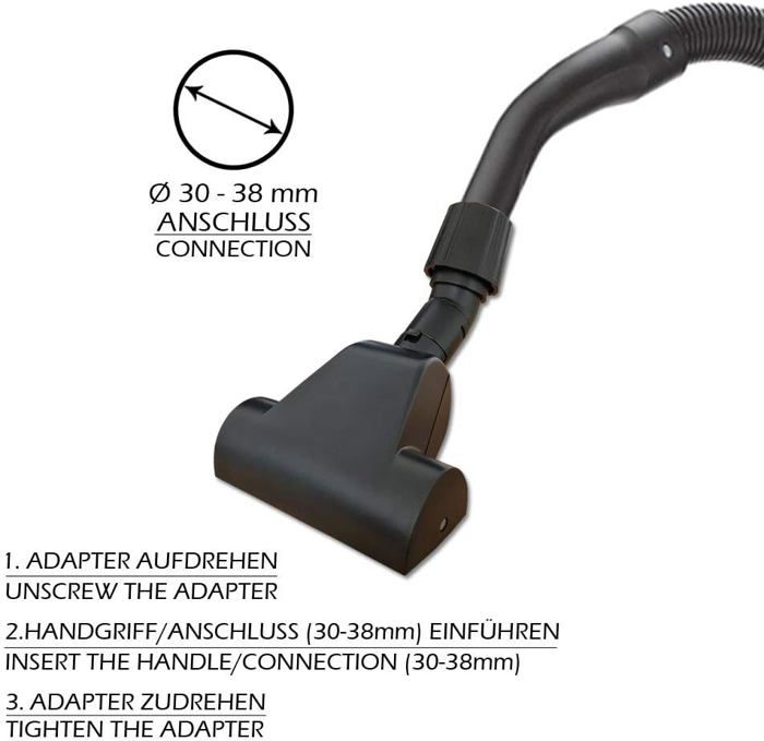 Kombidüse Umschaltbar 32/35 Mm – Für AEG-Electrolux Vampyr ACE 4120 & ähnliche Staubsauger