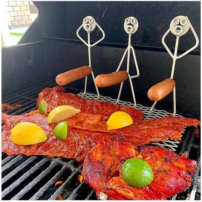 Fourchettes de barbecue en acier inoxydable pour Hot Dog Marshmallow  Rôtissoire fantaisie pour feu de camp A211 - Cdiscount Jardin