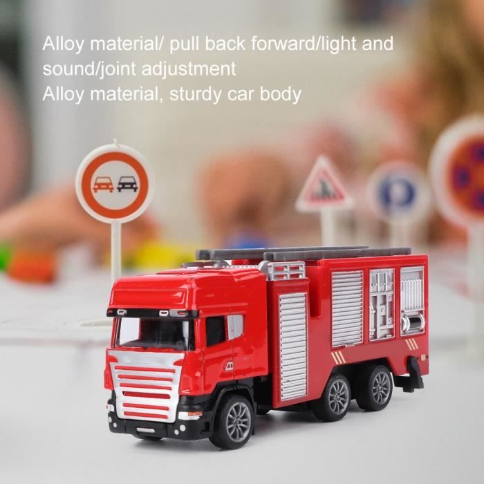 Camion Jouet Simulation 2 Pièces - Modèle De Transport Vert - 10 Cm - Neuf