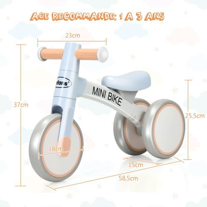 Velo bebe sans pedale best sale
