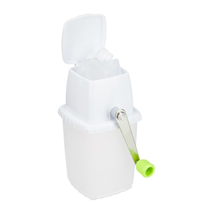 Broyeur à Glace Manuel Relaxdays - Ice Crusher Sans Électricité - Idéal Cocktails