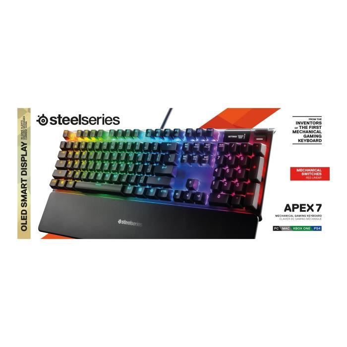 Mini clavier de Gaming SteelSeries Apex 9 - FR Azerty