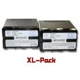 2 x Batterie de remplacement pour Sony PMW-EX1, PMW-EX1r, PMW-EX3, PMW-F3, PMW-F3K, PMW-F3L, PMW-100, PMW-150, PMW-160, PMW-200 -…-0