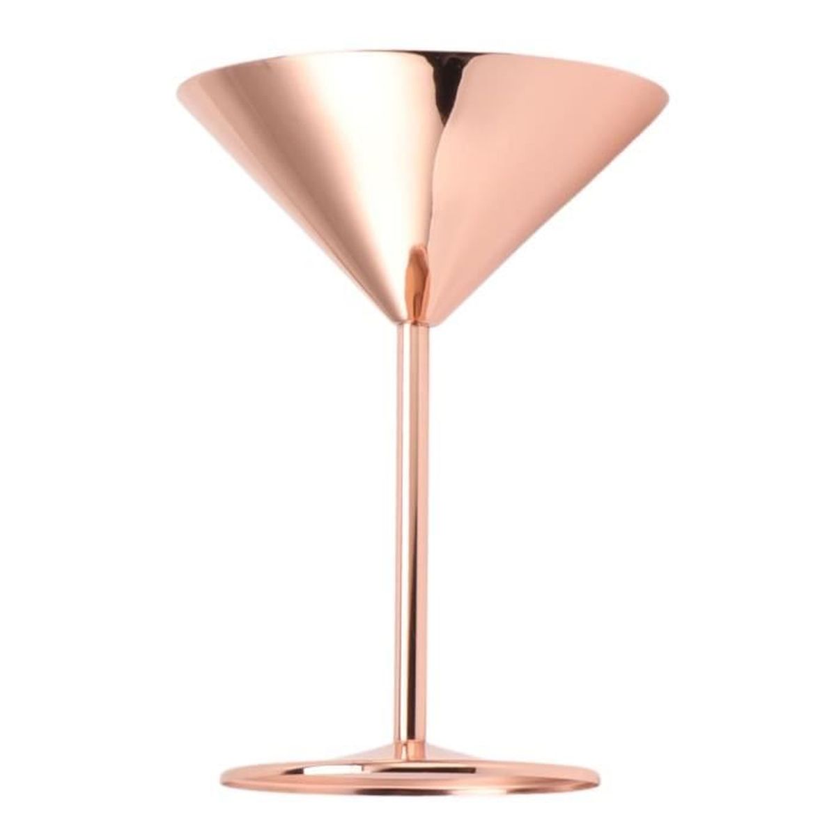 Vaanshie Verre à Martini en acier inoxydable [Lot de 1] - 300 ml