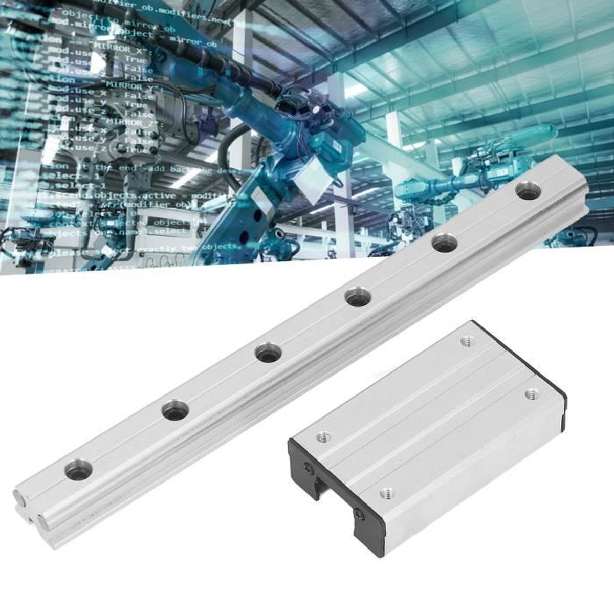 Bloc Roulement Linéaire THK RSR15WZM - Chariot Sur Rail De Guide 150mm - Occasion