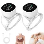 WELAN Tire Lait Electrique Main Libre,Tire-Laits 2 Pièces,Tire Lait Electrique,Faible Bruit Rechargeable Sans Fil 3 Modes 9 étapes