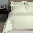 SALOME PRESTIGE Housse de couette unie 50% percale de coton 50% polyester - 80 fils - 240x260 - ecru