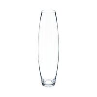 Vase bombé - verre - H40 cm - Transparent - Atmosphera createur d'interieur