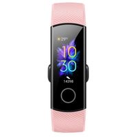 Montre connectée,Huawei Honor Band 5 Version mondiale bande intelligente étanche AMOLED affichage Fitness sommeil - Type Pink