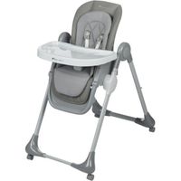 BEBECONFORT OLEA Chaise haute bébé, évolutive, multi-positions; de la naissance à 3 ans (15 kg), Tinted gray