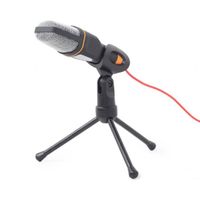 Gembird MIC-D-03, PC microphone, 62 dB, 100 - 16000 Hz, Omnidirectionnel, 2200 Ohm, Avec fil